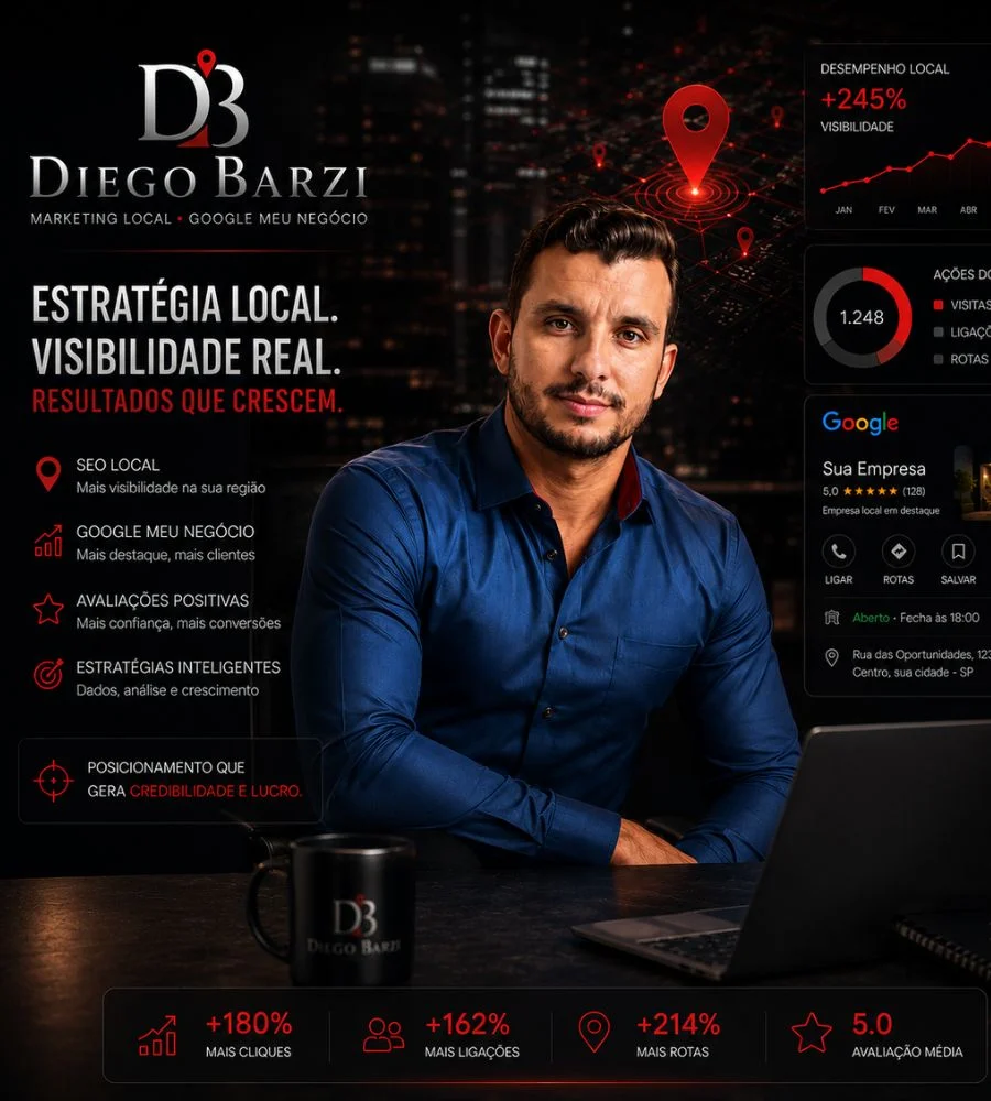 Diego Barzi — Especialista em Marketing Digital em Jales SP